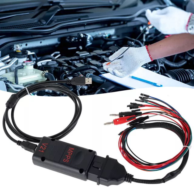 MPPS V21 Car Auto Tool ECU Flashing Chip Tuning Remapping EEprom Reader§