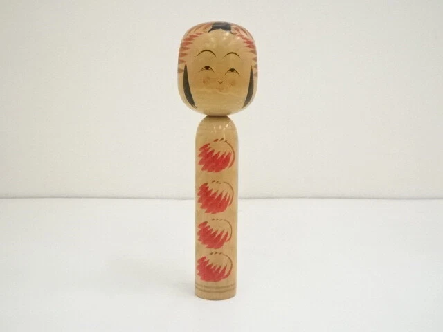 44167# TRADITIONAL JAPANESE CRAFT / KOKESHI DOLL (24.5 cm)/ ARTISAN WORK