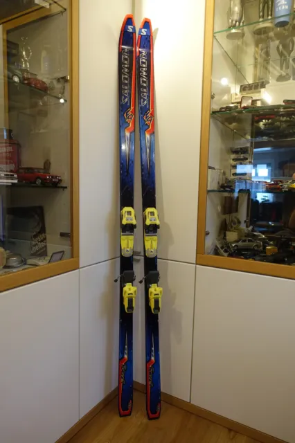 Gut erhalten Alpin Ski Salomon Force 9 190cm Abfahrtsski Force9 mit Bindung