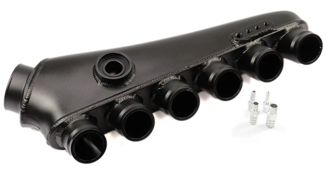UPGRADE TUNING PONTE ASPIRAZIONE PONTE DI ASPIRAZIONE NERO per BMW E46 M3 3.2 CSL S54 MOTORE