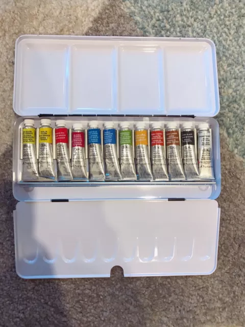 Winsor & Newton Professional Artist Watercolour Set 12 Tubes 5ml