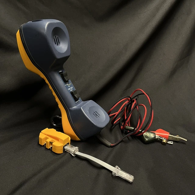 Fluke Networks Telephone Test Set Angled Bed of Nails Clips 19800009 TS30 new