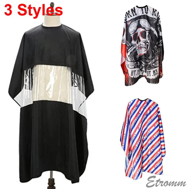 3 Styles Hair Cutting Cape Pro Salon Hairdressing Hairdresser Gown Barber Cloth