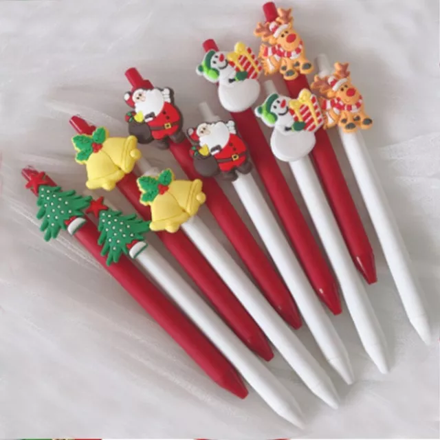 Deer Elementary School Xmas Tree Christmas Ballpoint Pen Santa Claus Stationery