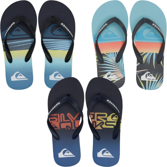 Quiksilver Kids MoloKai Casual Summer Beach Pool Sandals Thongs Flip Flops