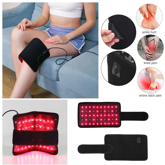 Cinturón envolvente de terapia de luz LED roja infrarroja de 660 y 850 nm para aliviar el dolor