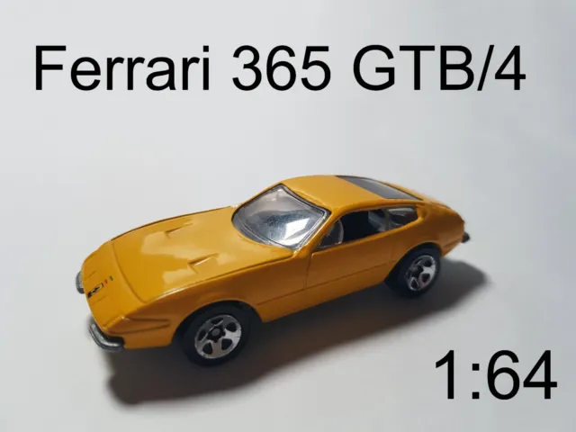 Hot Wheels - Ferrari 365 GTB/4 Daytona Coupé  - 1:64 -  Mattel selten 1999 - Top