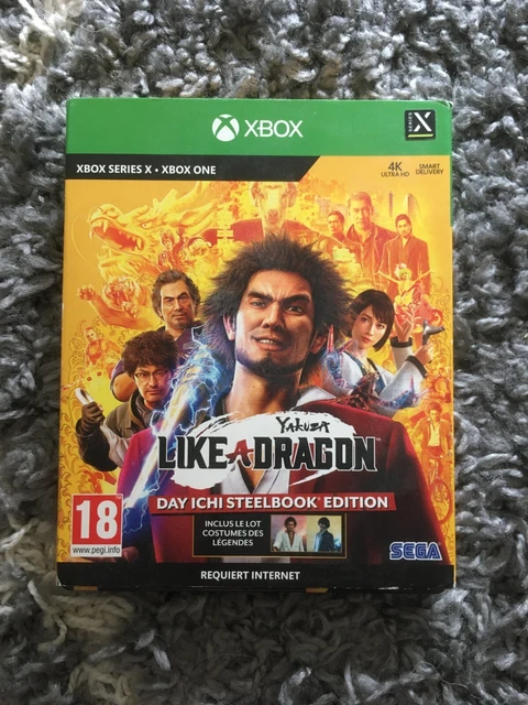 Jeu YAKUZA LIKE A DRAGON Édition Steelbook - Xbox Series X | S - Neuf Sous Blister