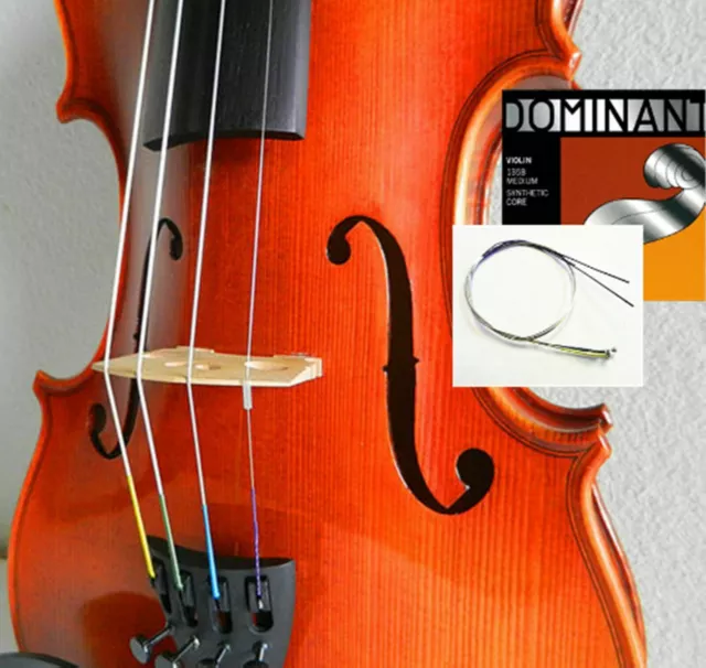 D***Thomastik Dominant 135B Violin String Set 4/4 Size E Ball* Same Day Shipping