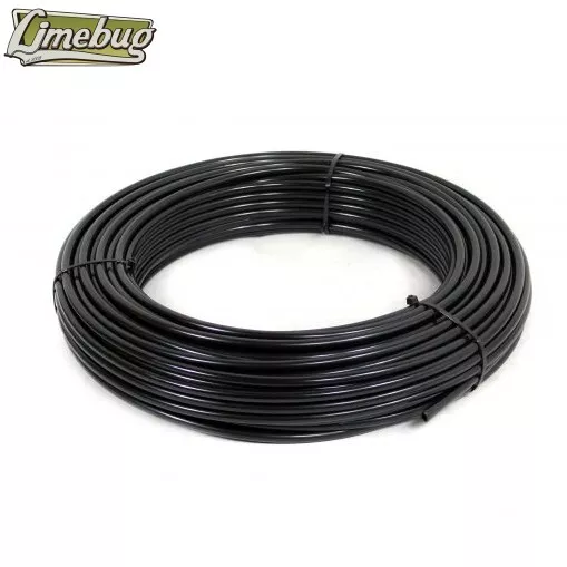 Tuyau de conduite approuvé 3/8" noir Air Line DOT transport d'air Accuair Limebug par 1 mètre