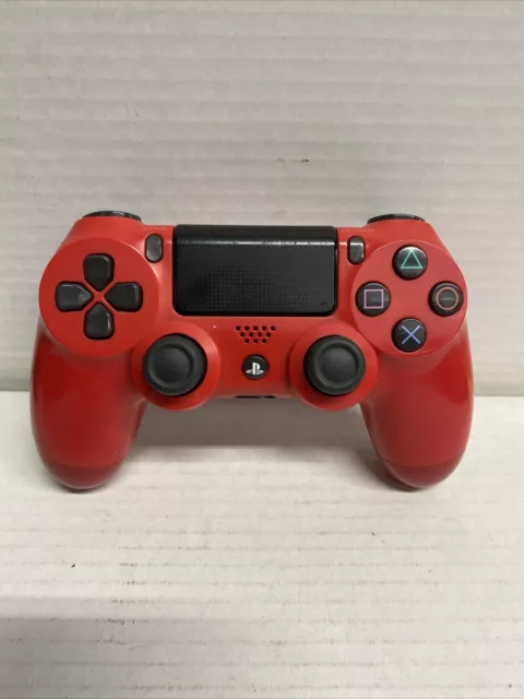 Sony DualShock 4 Wireless Controller PlayStation 4 PS4 Magma Red (CUH-ZCT2A)