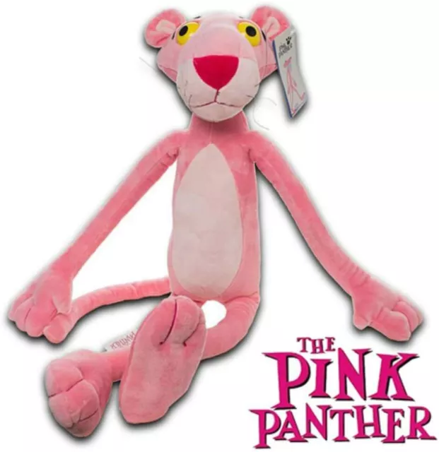 Peluche Pantera Rosa Pink Panther 30Cm Supersoft Prodotto Originale-Idea Regalo!