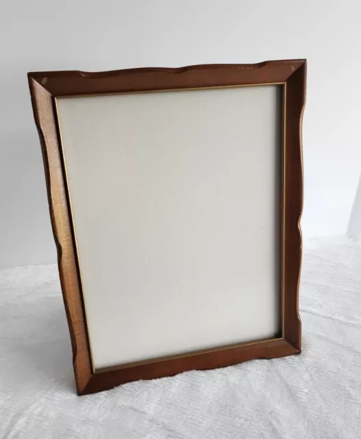 Vintage Wood Hamlin Overton Standing Picture Frame Wood Gold For 8x10 Picture