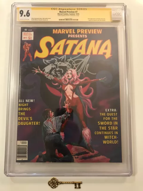 MARVEL PREVIEW #7 CGC 9.6 SS Signed & Sketch by Keith Giffen 1ST ROCKET RACCOON