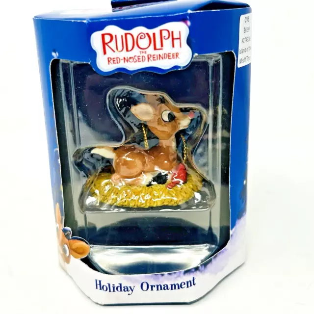 Enesco Rudolph And The Island Of Misfit Toys Ornament 27493 Baby Young Rudolph