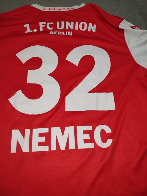 Trikot FC Union Berlin Adam Nemec slowakischer Fußballspieler top Jersey Becker 5