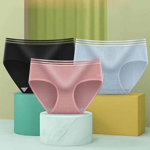 Tinta unita Donne Ragazza biancheria intima Mutandine Biancheria intima Slip