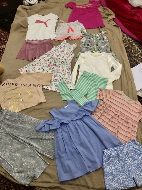 Girls Spring Summer Bundle Age 5 Years From Riverisland Zara  Etc