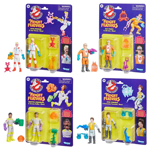 The Real Ghostbusters Kenner Classics Figur: Venkman, Spengler, Ray & Zeddemore