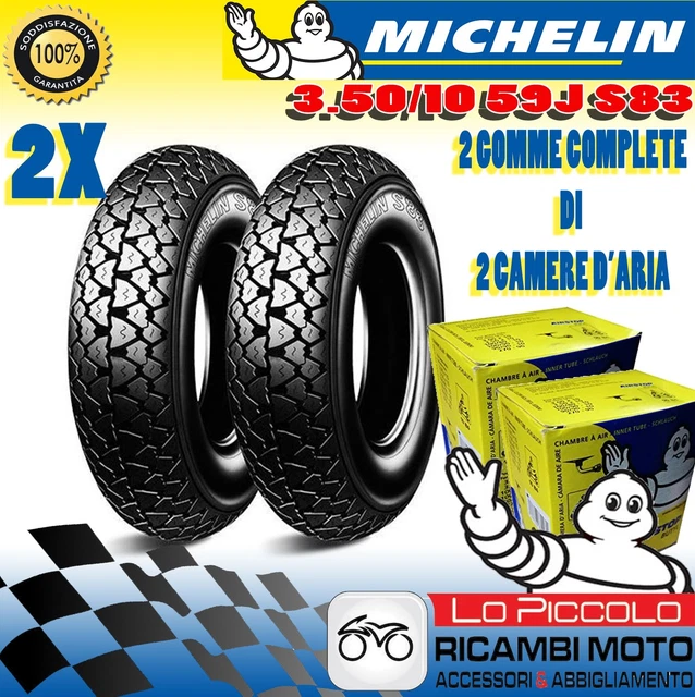 Pk 50 Gomme Michelin Per Vespa Px KIT MICHELIN S 83 GOMME RUOTE
