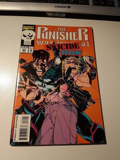 US MARVEL Punisher War Journal (1988 1st Series) #64 SUICIDE RUN PART 10