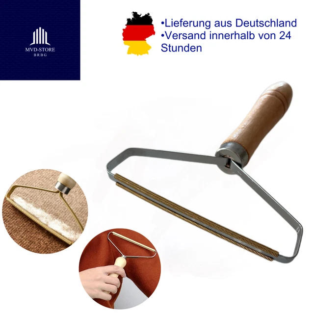 2x Wollrasierer & Fusselentferner Für Kleidung Und Tierhaare - Einfach Und Effektiv