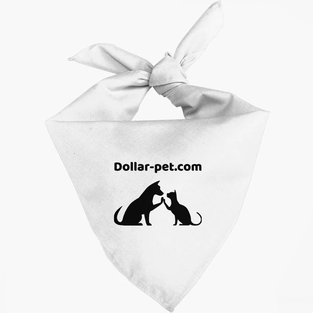 Dollar-pet Pet Bandana - Cat and Dog Pet Bib - Graphic Pet Bandana