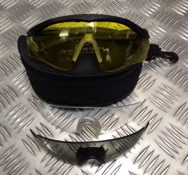 Genuine NATO Military Revision Sawfly Ballistic Protective Glasses BLACK JG Genuine NATO Military Revision Sawfly Ballistic Protective Glasses BLACK JG