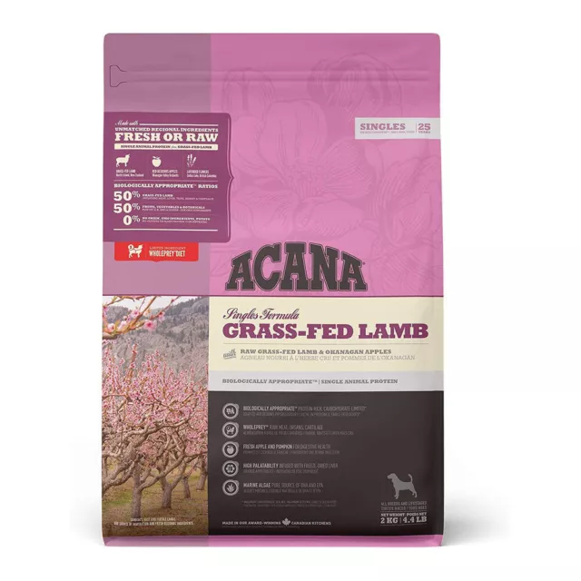 Acana Dog Singles Grass-Fed Lamb 2 Kg