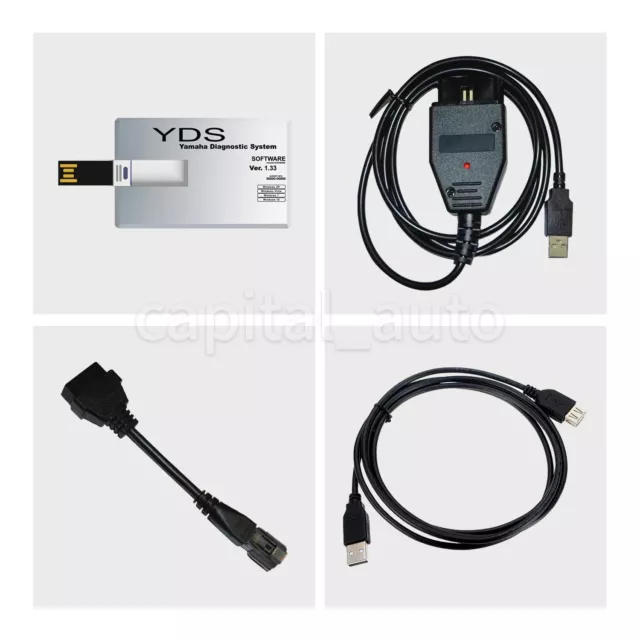 Diagnostic cable adapter scanner kit for Yamaha YDS Outboard WaveRunner Jet Boat