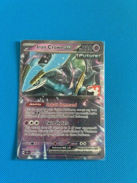 Pokemon Cards Ex Pokemon TCG Iron Crown EX 081/162 Ultra Rare - Temporal Forces Set Near Mint Pokmon Cards Mystery Box Pokemon Cards Ex Pokemon TCG Iron Crown EX 081/162 Ultra Rare - Temporal Forces Set Near Mint Pokmon Cards Mystery Box