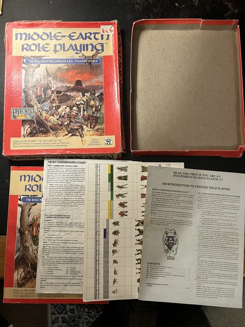 Jeu De Rôle Middle Earth MERP ICE #2002 - Boîte Accessoire - Occasion