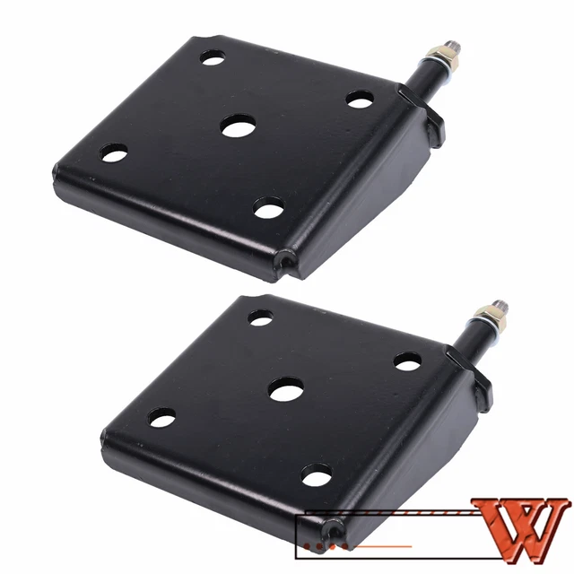 JPL Rear Leaf Spring Hanger Plate & U-Bolts For Mitsubishi L200 Strada K74