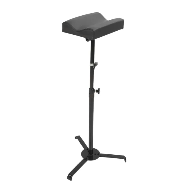 Adjustable Height Tattoo Armrest Stand With Stable Base Waterproof PU Panel For