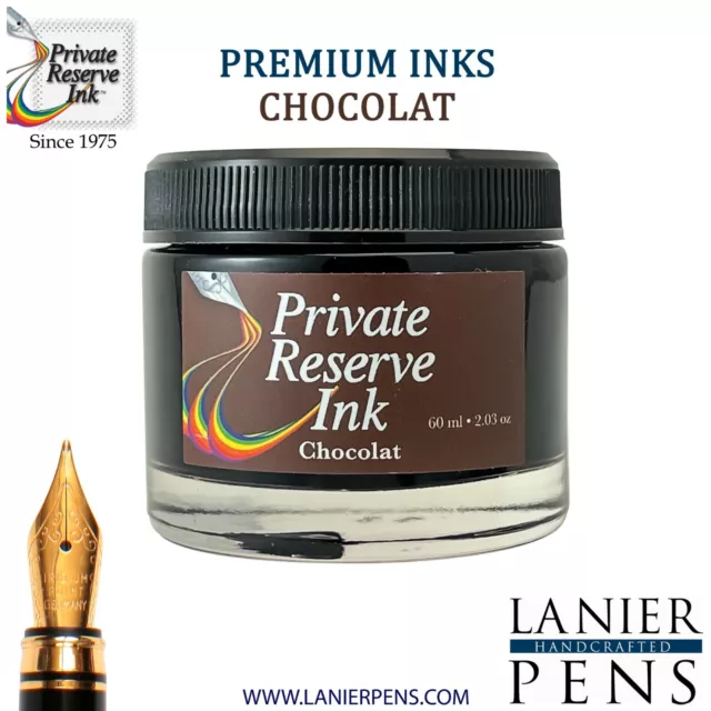 Private Reserve Ink, 60ML Ink Bottle – Chocolat