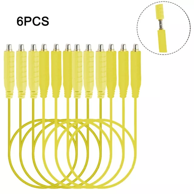 6PC Magnetic Test Leads Silicon e Soft Flexible Jumper Wires 20AWG 3 3ft