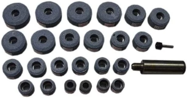 Sioux Valve Seat Grinding Wheels Set Of 24 Pcs + Stone Holder Star Drive 11/16"