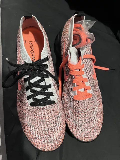 NIKE AIR VAPORMAX Flyknit 3 Total Orange 2019 Mens Trainers UK 9.5