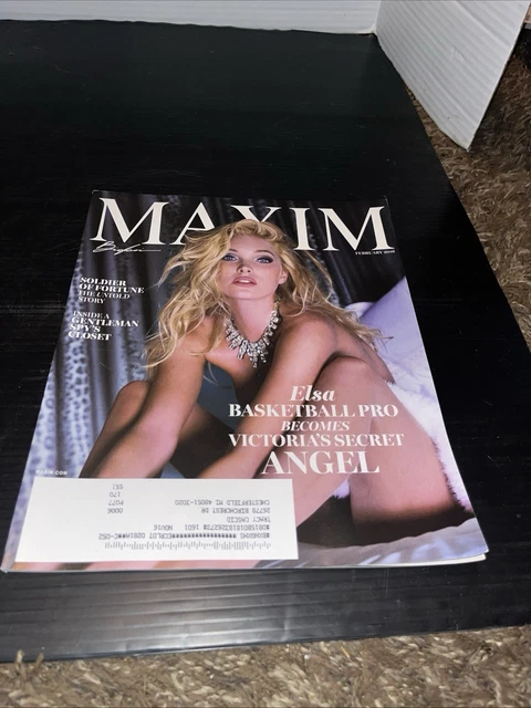FEBRUARY 2016 MAXIM Issue Elsa Hosk Cover Excellent
