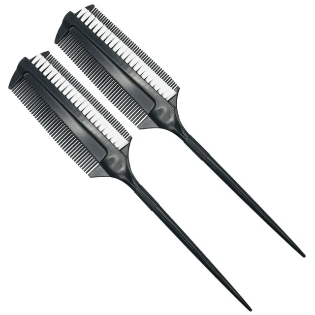 2 Pcs Rat Tail Combs for Women Fine Tooth Hair Double Sided