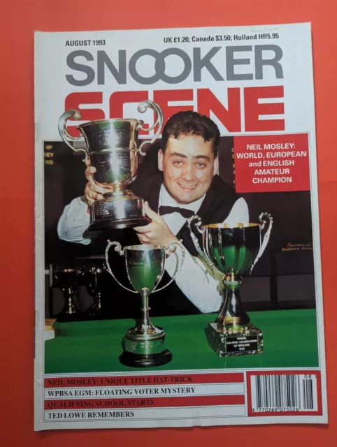 Snooker Scene Magazine August 1993