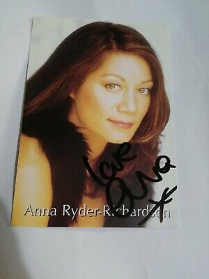 Anna Ryder-Richardson Hand Signed Photo