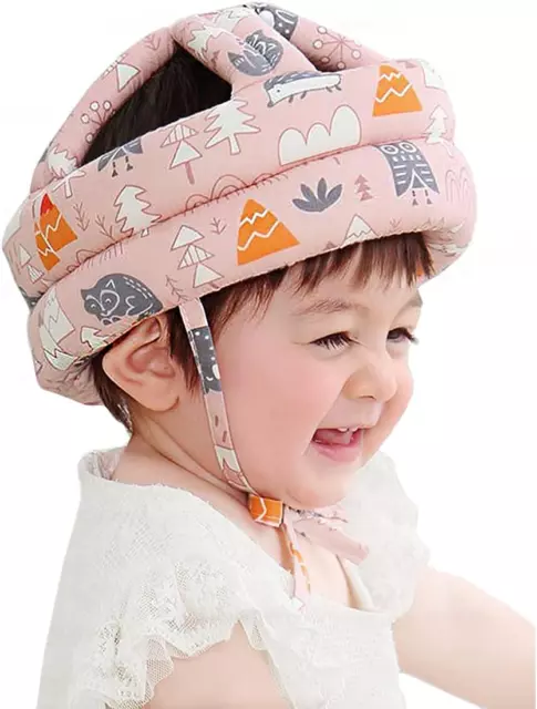 IULONEE bébé casque de protection pour enfant Chapeau infantile Tête de  protection Chapeau de coton pour enfant réglable casque de sécurité Orange  : : Bébé et Puériculture