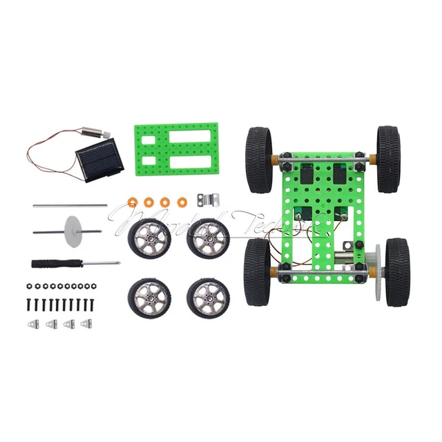 DIY SOLAR POWERED Assemble Toy Car Science Educational Kit for Kids ...
