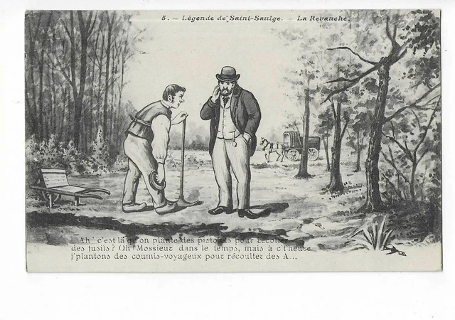 58  Nievre Illustration La Legende De Saint Saulge  La Revanche