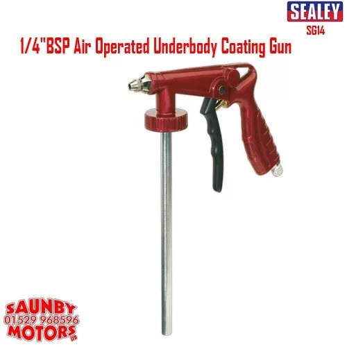 Sealey SG14 1/4"BSP Air Operated Underbody Coating Gun