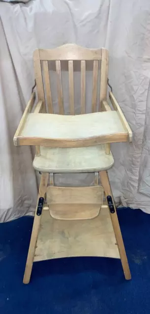 Antique Victorian Child's Metamorphic High Chair.