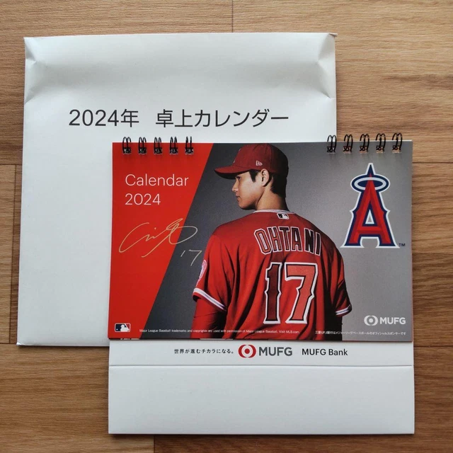 SHOHEI OTANI PLAYER Desk Calendar 2024 39.80 PicClick