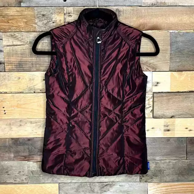 Irideon Riding Vest Medium Equestrian Quilted