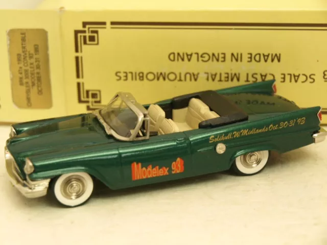 Brooklin Models BRK.41X 1959 Chrysler 300E Convertible,Modelex 93..